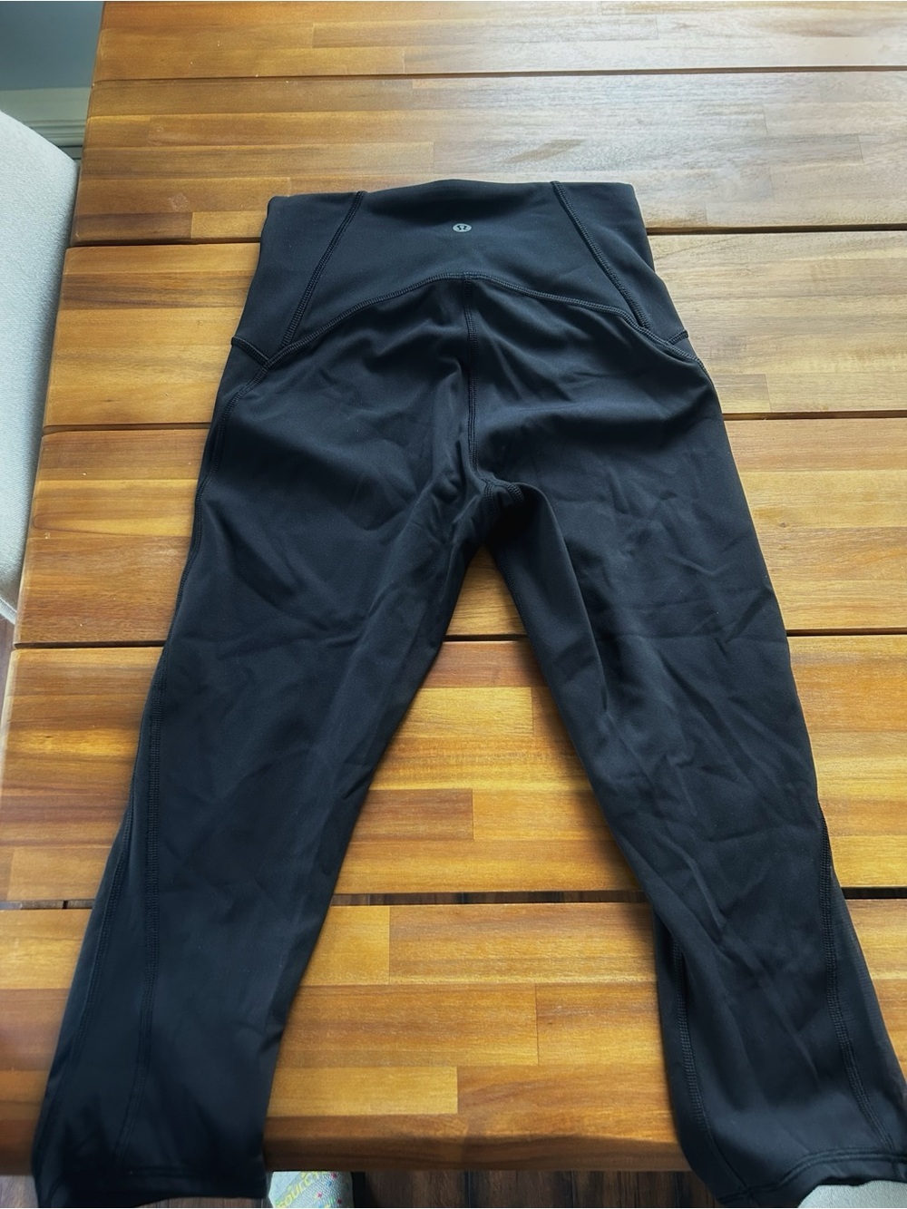 Lululemon Black High-Rise Athletic Leggings